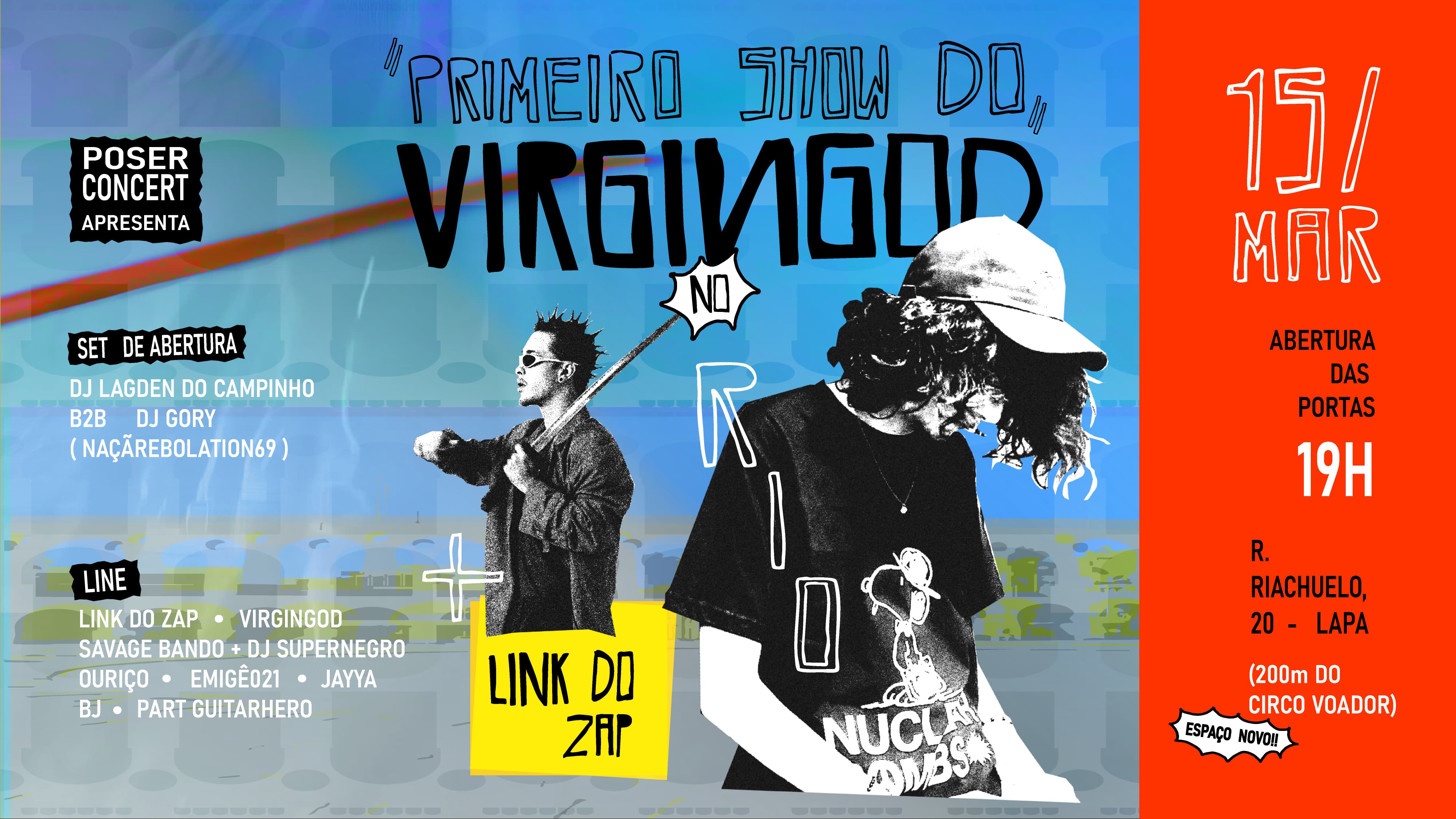 Virgingod E Link Do Zap No Rio, Rio De Janeiro · Shotgun Tickets
