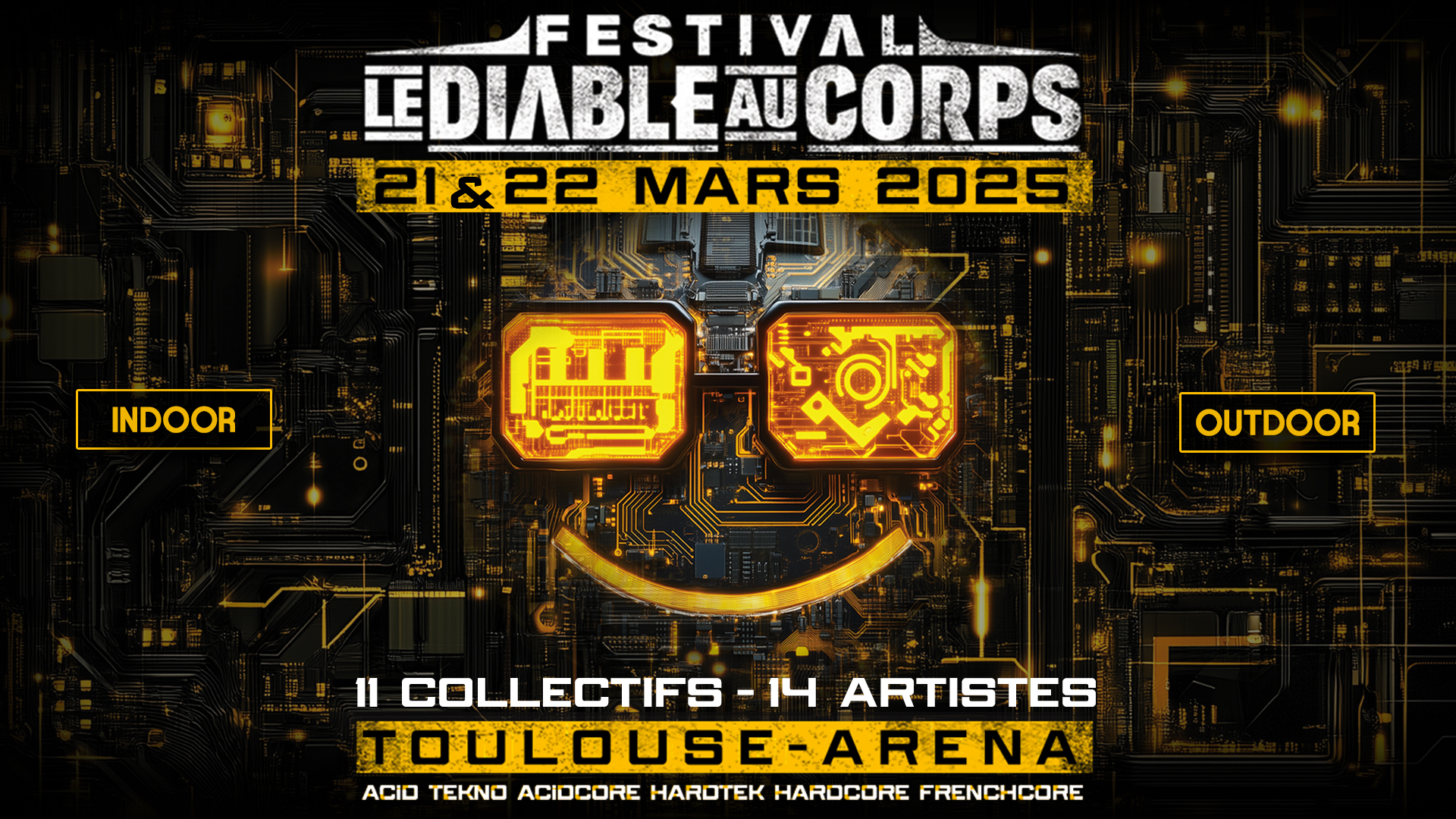Festival Ldac / 21 & 22 Mars / 11 Collectifs / 14 Artistes