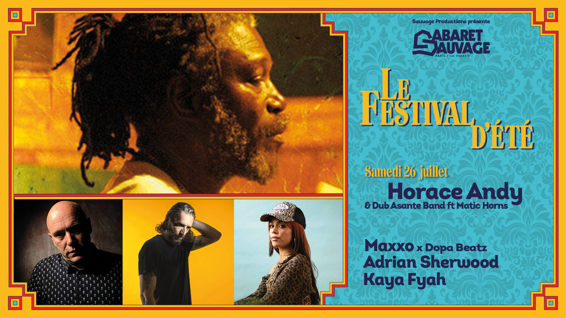Horace Andy · Tour dates, music & more