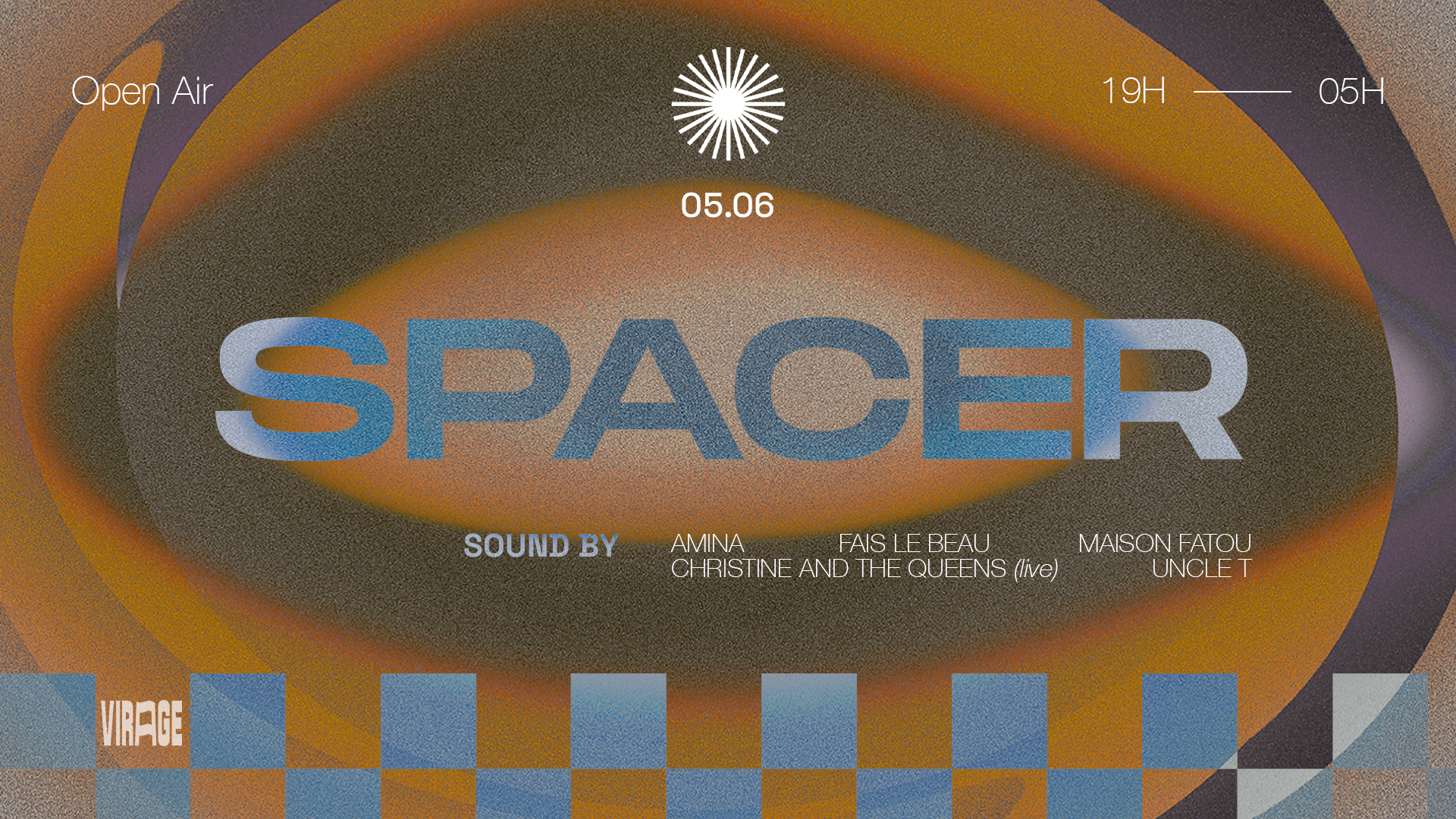 SPACER : CHRISTINE AND THE QUEENS live, FAIS LE BEAU, AMINA
