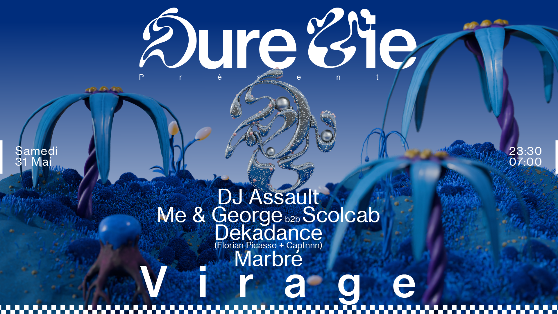 Dure Vie : DJ Assault, Dekadance, Me & Gerorge b2b Scolcab