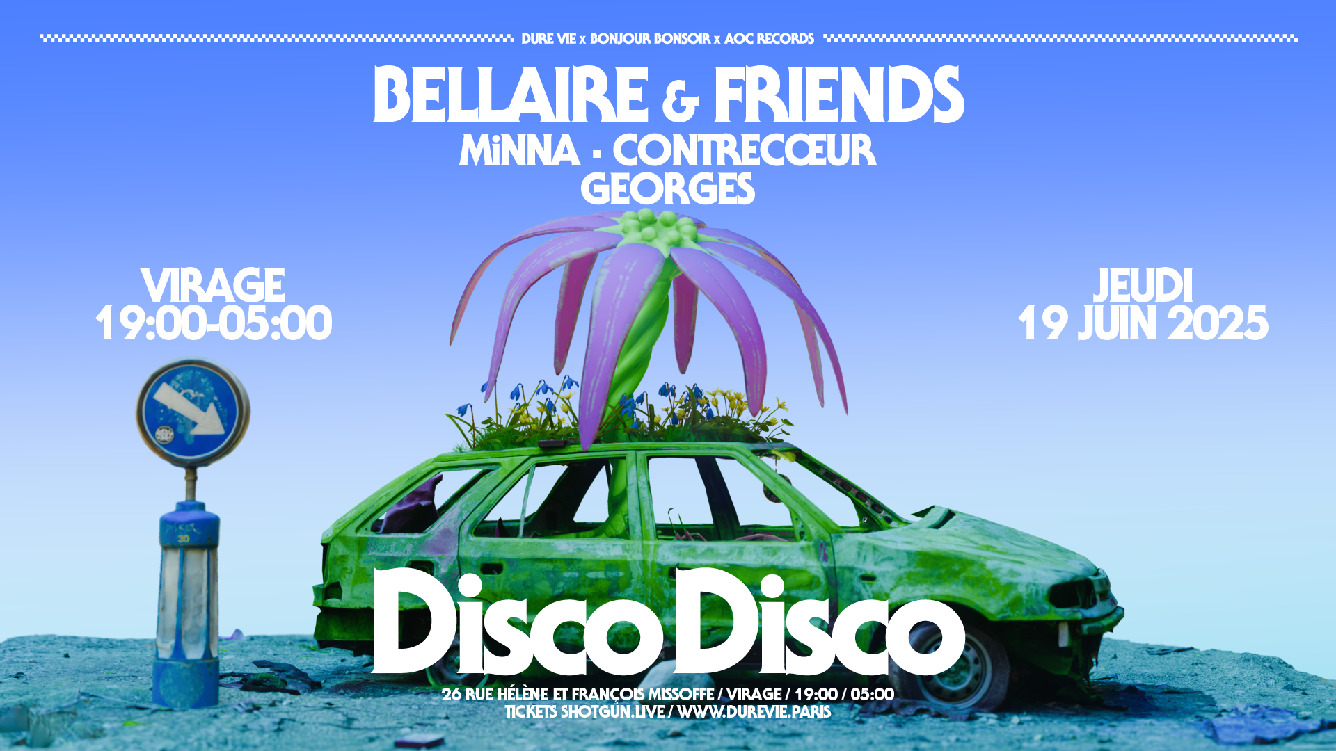 DISCO DISCO x VIRAGE : BELLAIRE & FRIENDS