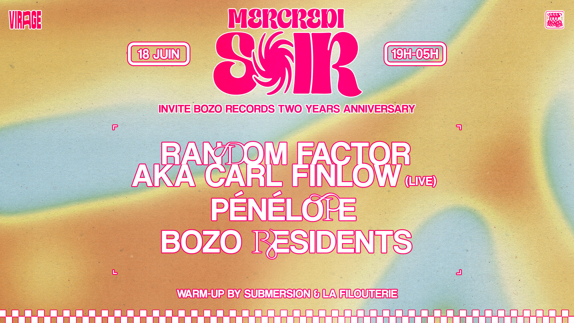 MERCREDI SOIR x BOZO RECORDS 2 YEARS