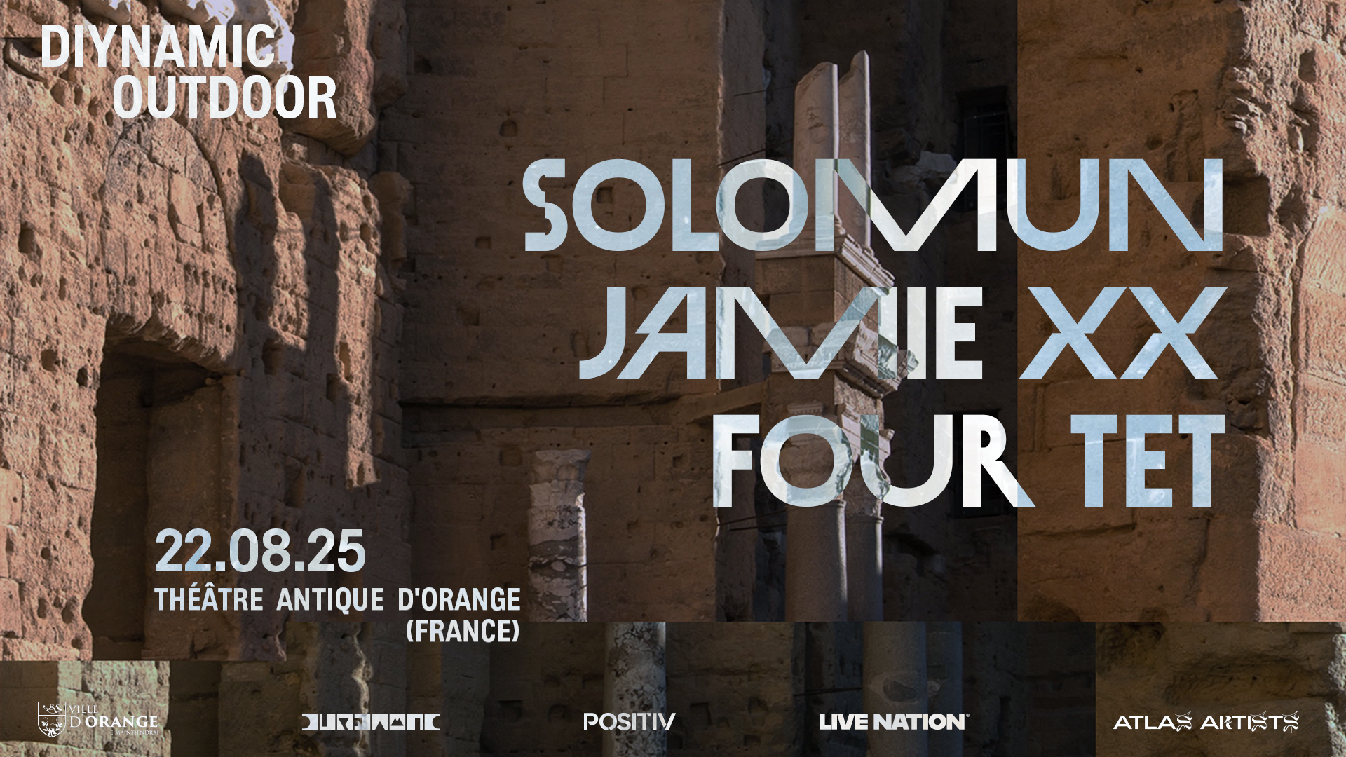 Diynamic Outdoor With Solomun, Jamie XX And Four Tet, Orange