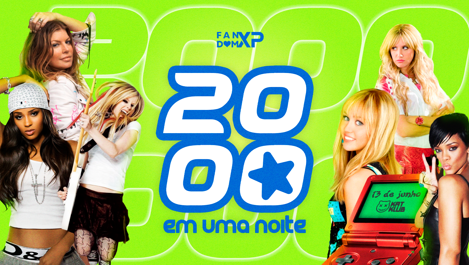 あずGENIUS 2000/Hip Pop tour 2005 2000 Em Uma Noite: Pop • Disney • Summer Eletrohits - 13.06, São