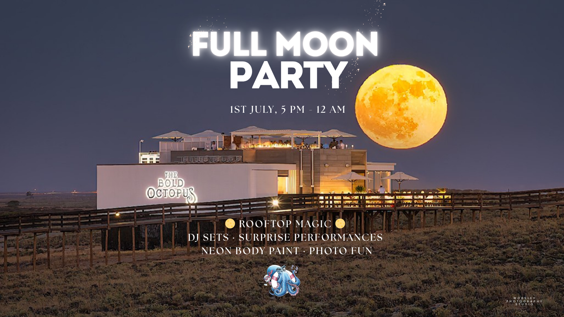 Full Moon Party | 1st July 2025, Almancil · Shotgun Tickets
