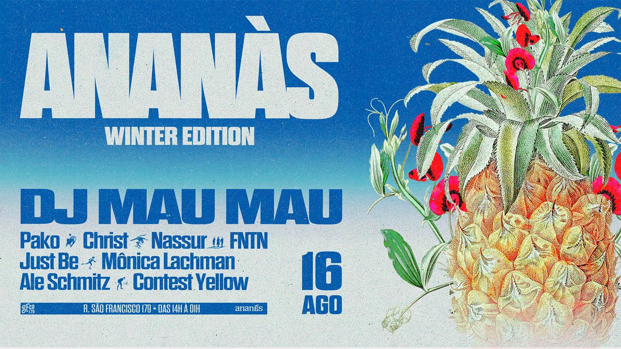 Ananás Winter Edition Com Mau Mau