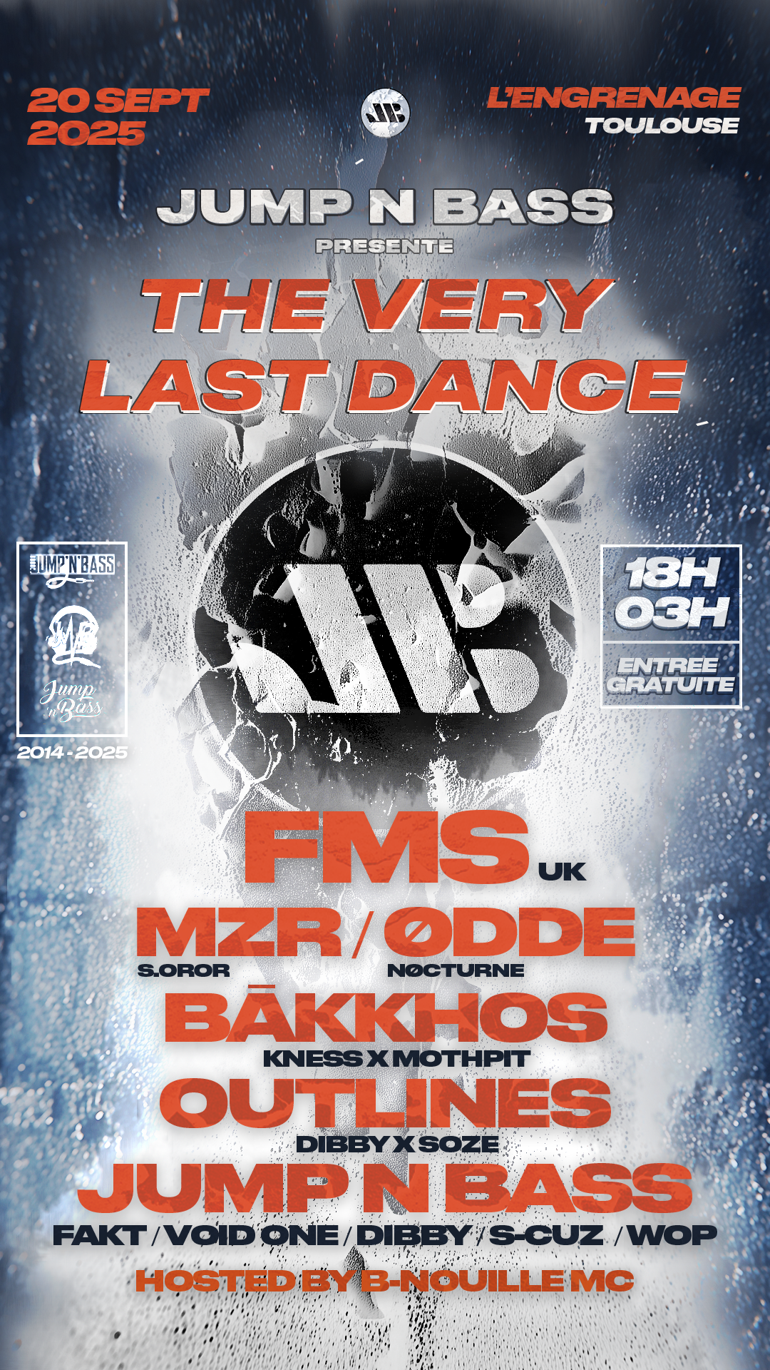 Jnb : The Very Last Dance, Balma · Shotgun Tickets