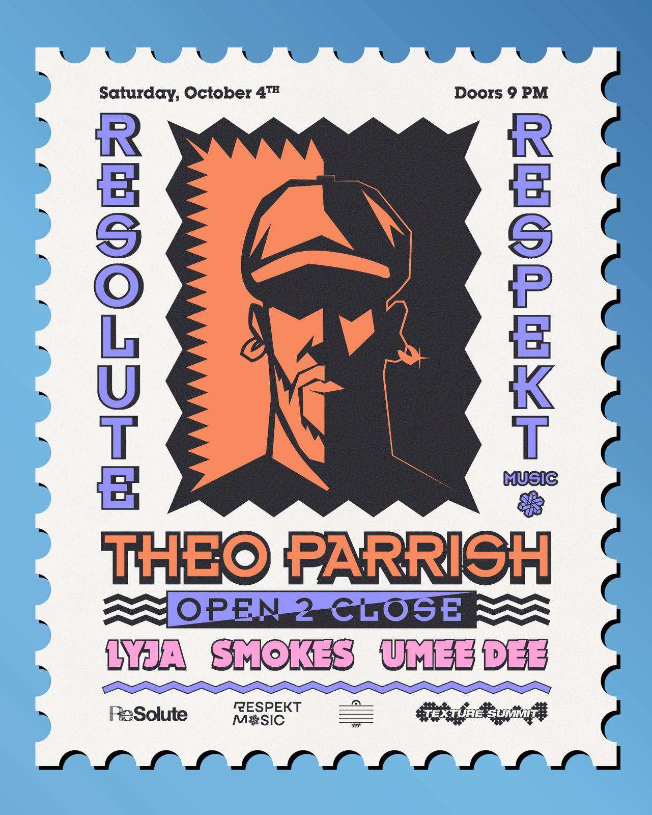 Resolute X Respekt Music Invite Theo Parrish (Open-To-Close