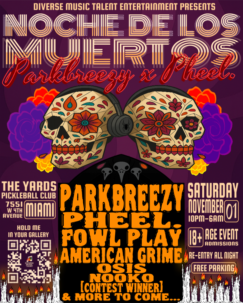 Noche De Los Muertos Parkbreezy & Pheel., Hialeah · Shotgun Tickets