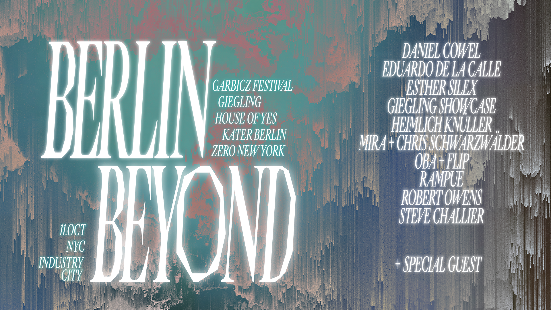 Berlin Beyond: Garbicz, Giegling, Kater, Mira, Rampue +, Brooklyn