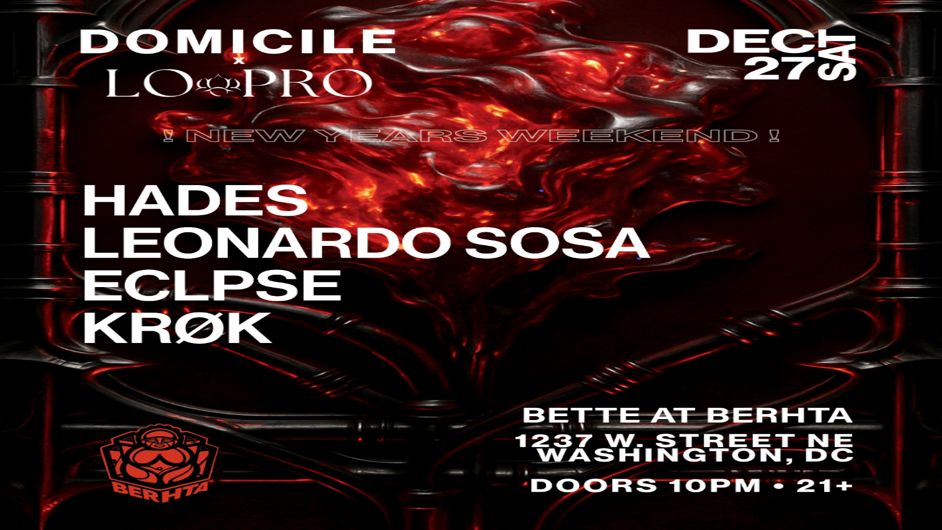 Lo Pro X Domicile Present: Hades, Washington · Shotgun Tickets