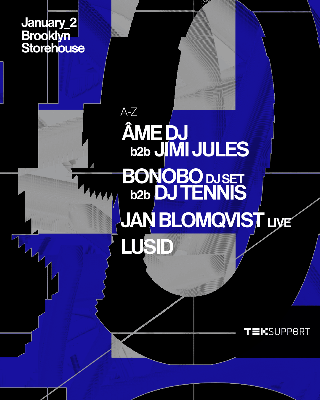 Teksupport: 10 Year Closing (Jan 2), Brooklyn, Ny · Shotgun Tickets