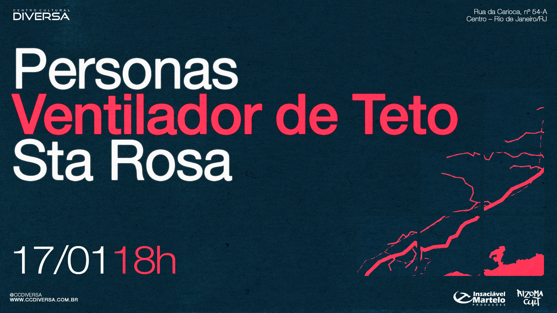 Personas + Sta. Rosa + Ventilador De Teto