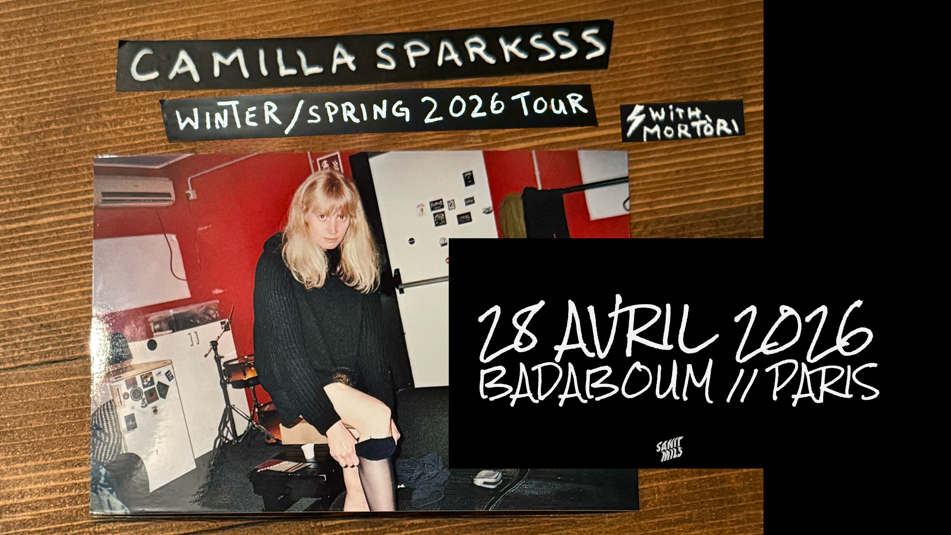 Concert — Camilla Sparksss, Mortòri