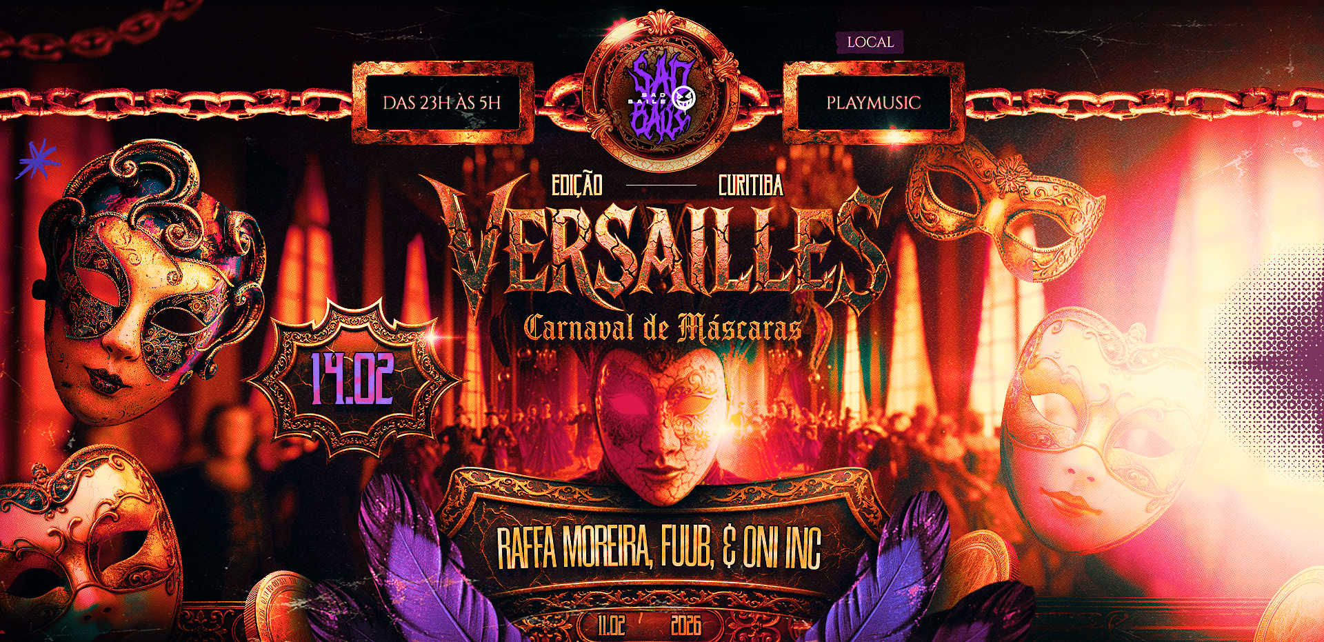 Sadbaile Cwb - Versailles O Ultimo Carnaval De Nossas Vidas
