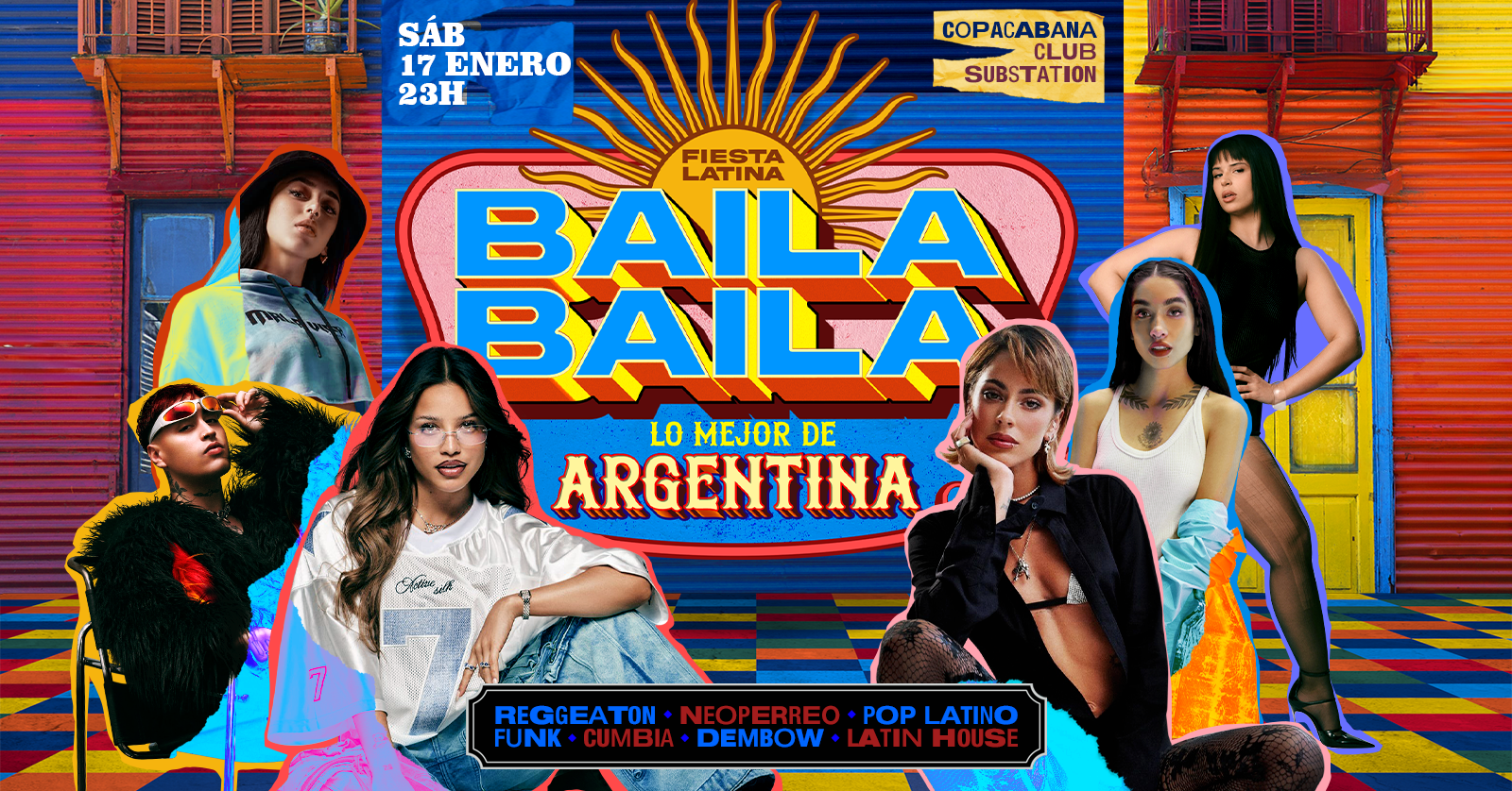 Fiesta Latina Baila Baila | Lo Mejor De Argentina 17 Enero
