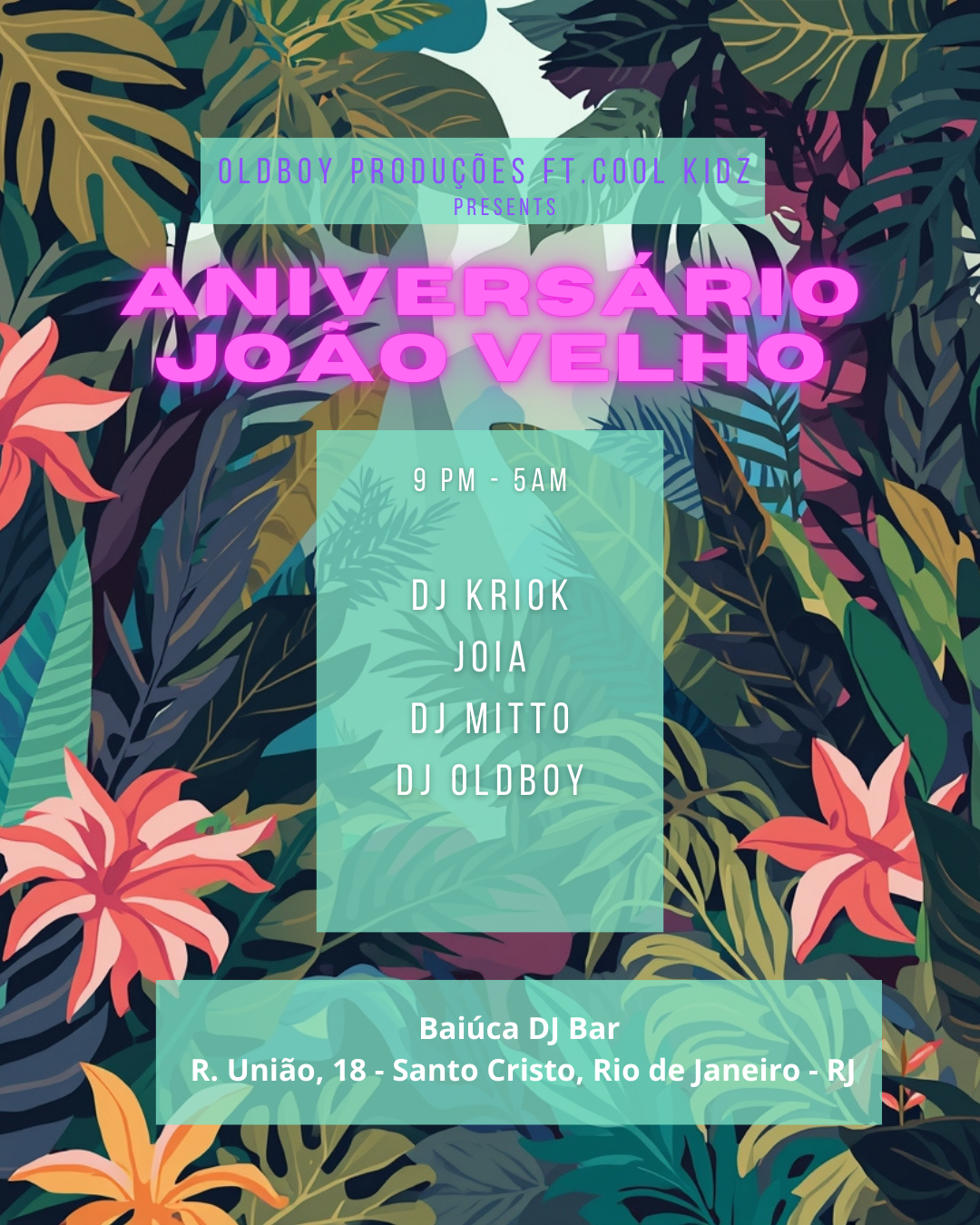 João's Birthday @ Baiúca Dj Bar