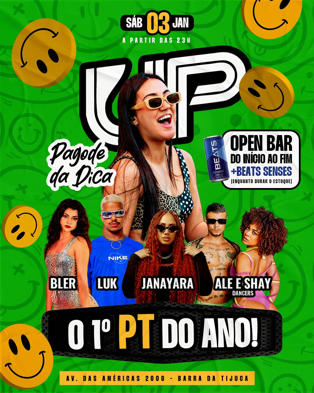 O Primeiro Pt Do Ano - Pagode Da Dica + Open Bar