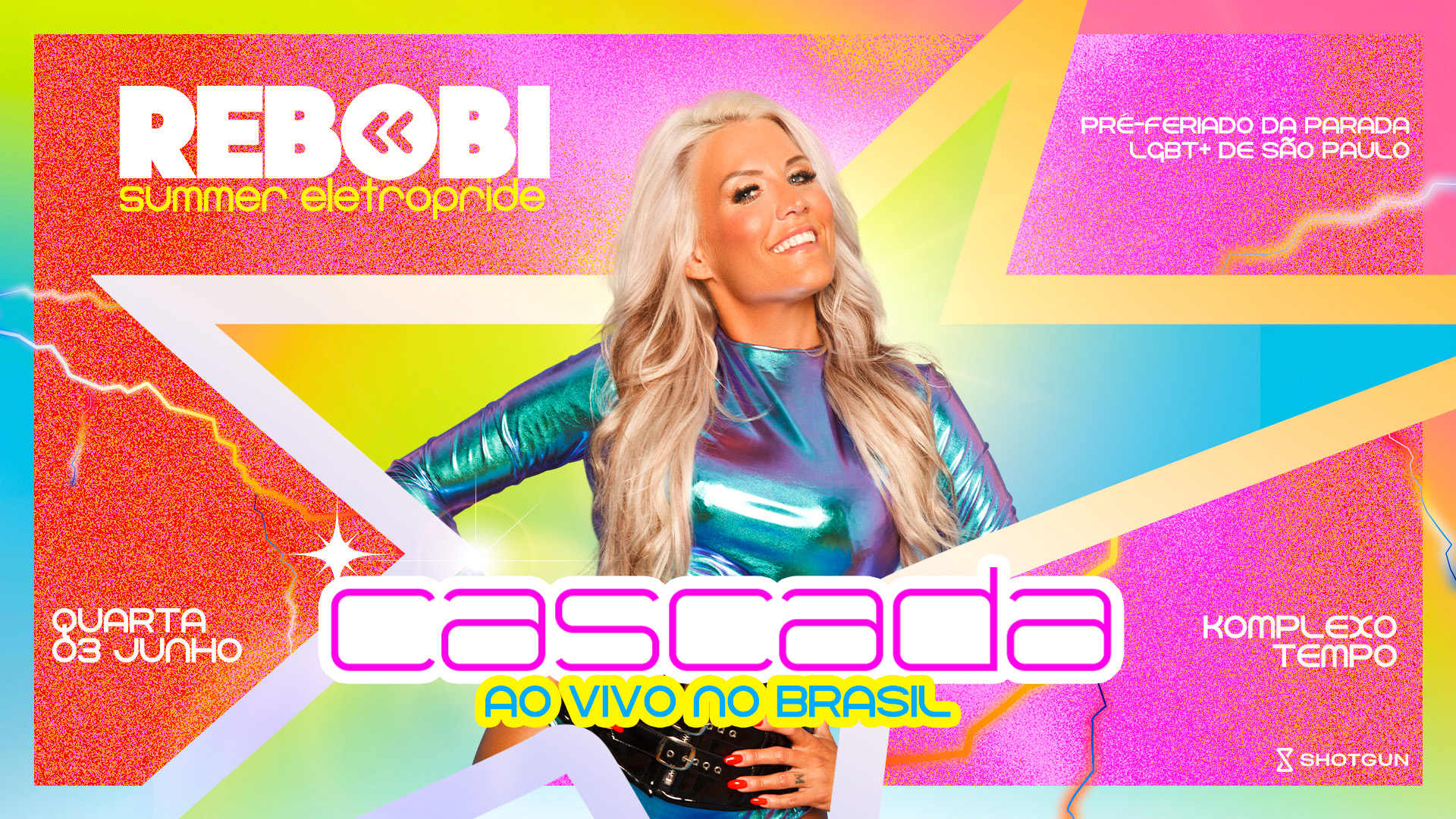 Cascada Na Rebobi Summer Eletropride 2026