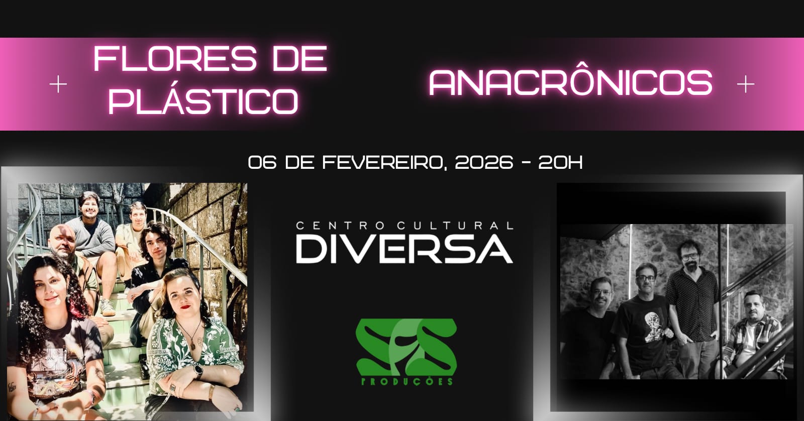 Flores De Plástico + Anacrônicos