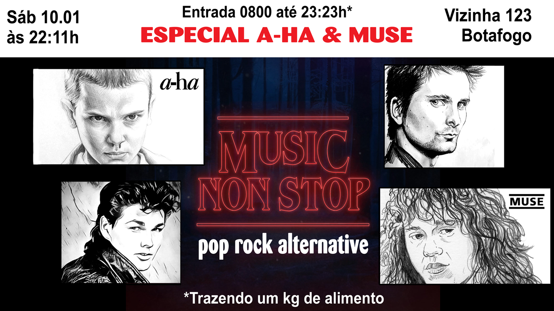 Music Non Stop: Especial A-Ha & Muse Na Vizinha 123