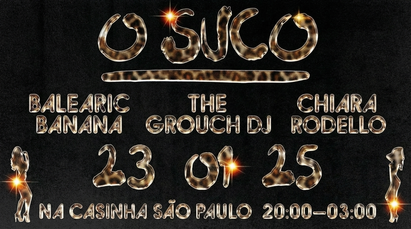 O Suco Com Balearic Banana Na Casinha