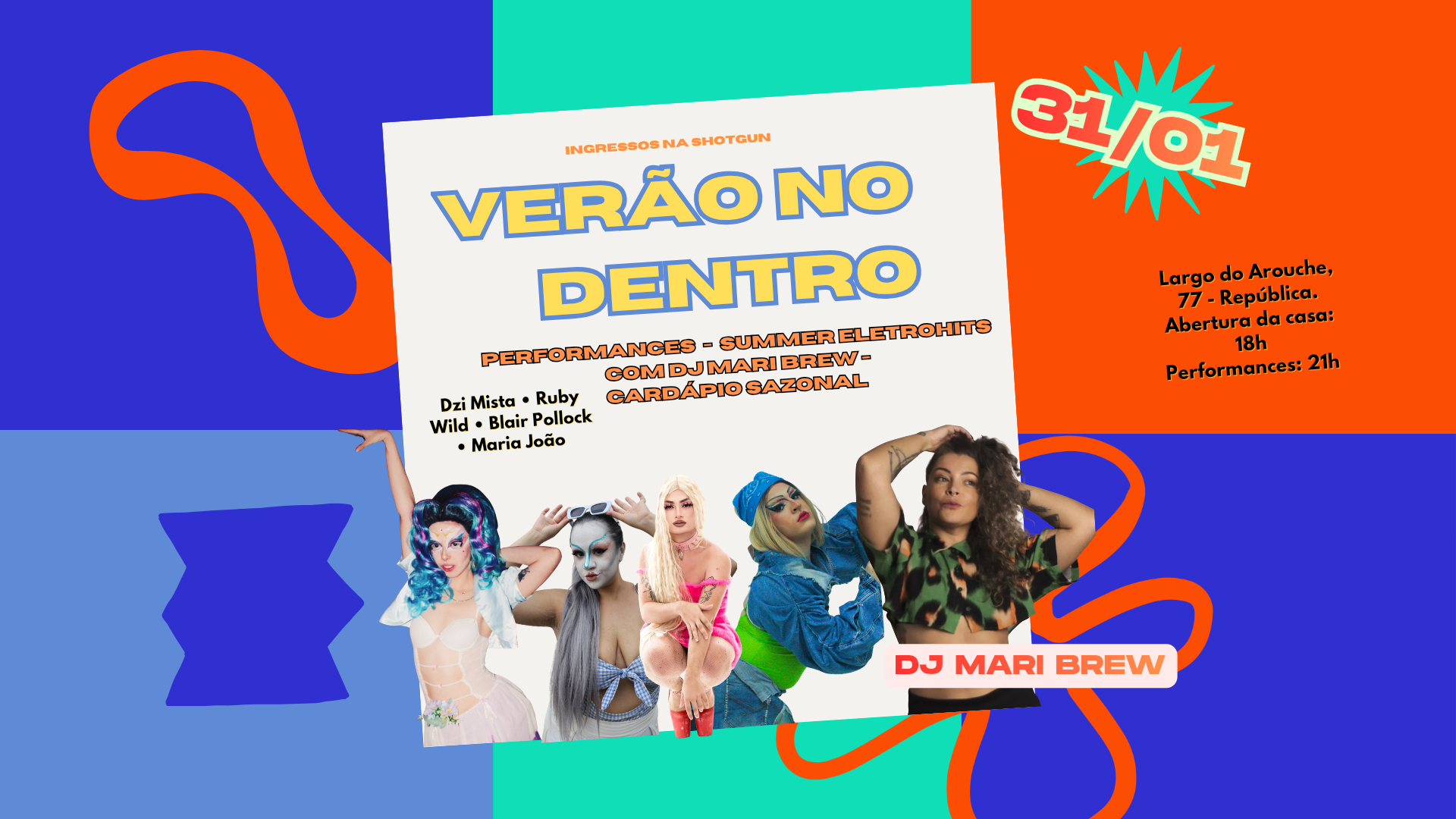 Verão No Dentro - Summer Eletrohits