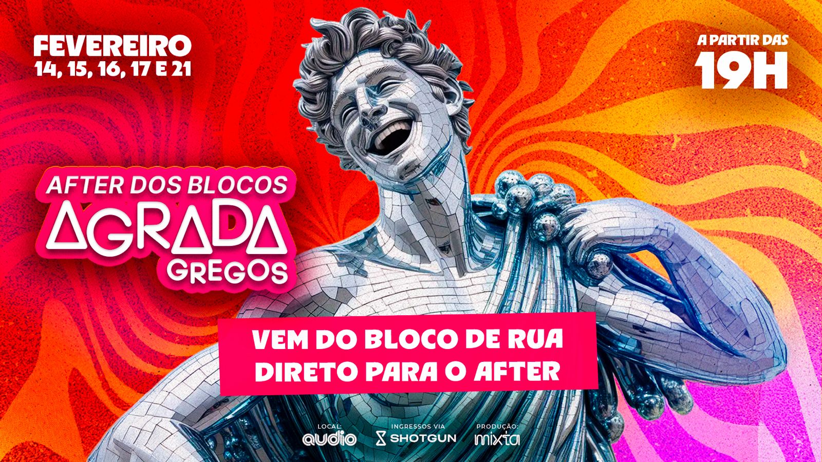 After Do Agrada Gregos 2026 - O Pós Bloco Oficial De Sp