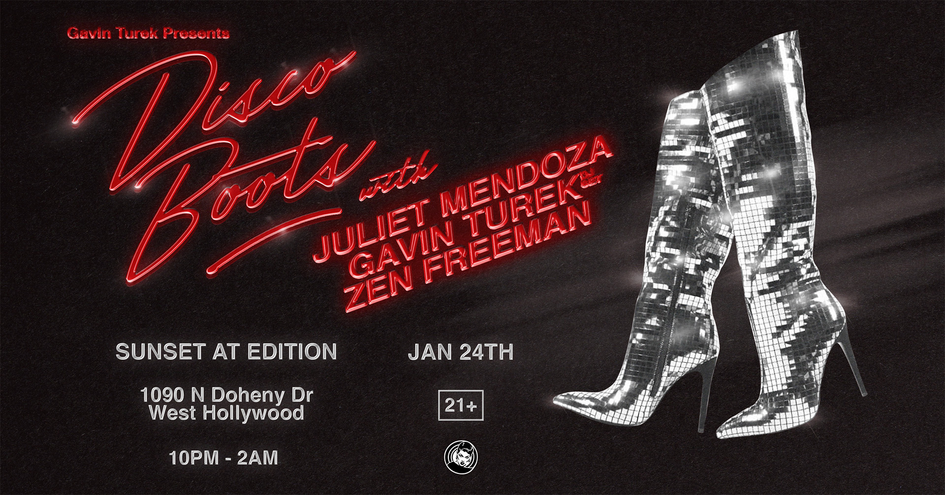 Disco Boots Ft. Juliet Mendoza, Gavin Turek, Zen Freeman, West
