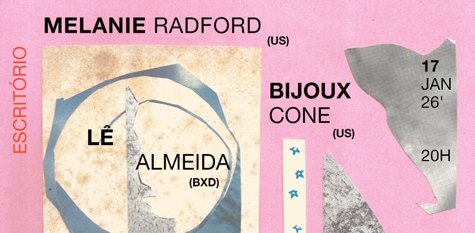 Lê Almeida + Melanie Radford + Bijoux Cone No Escritório