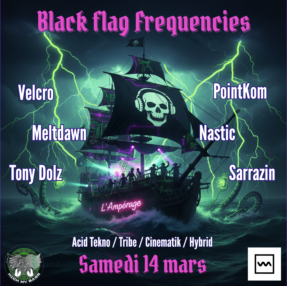 Black Flag Frequencies, Grenoble · Shotgun Tickets