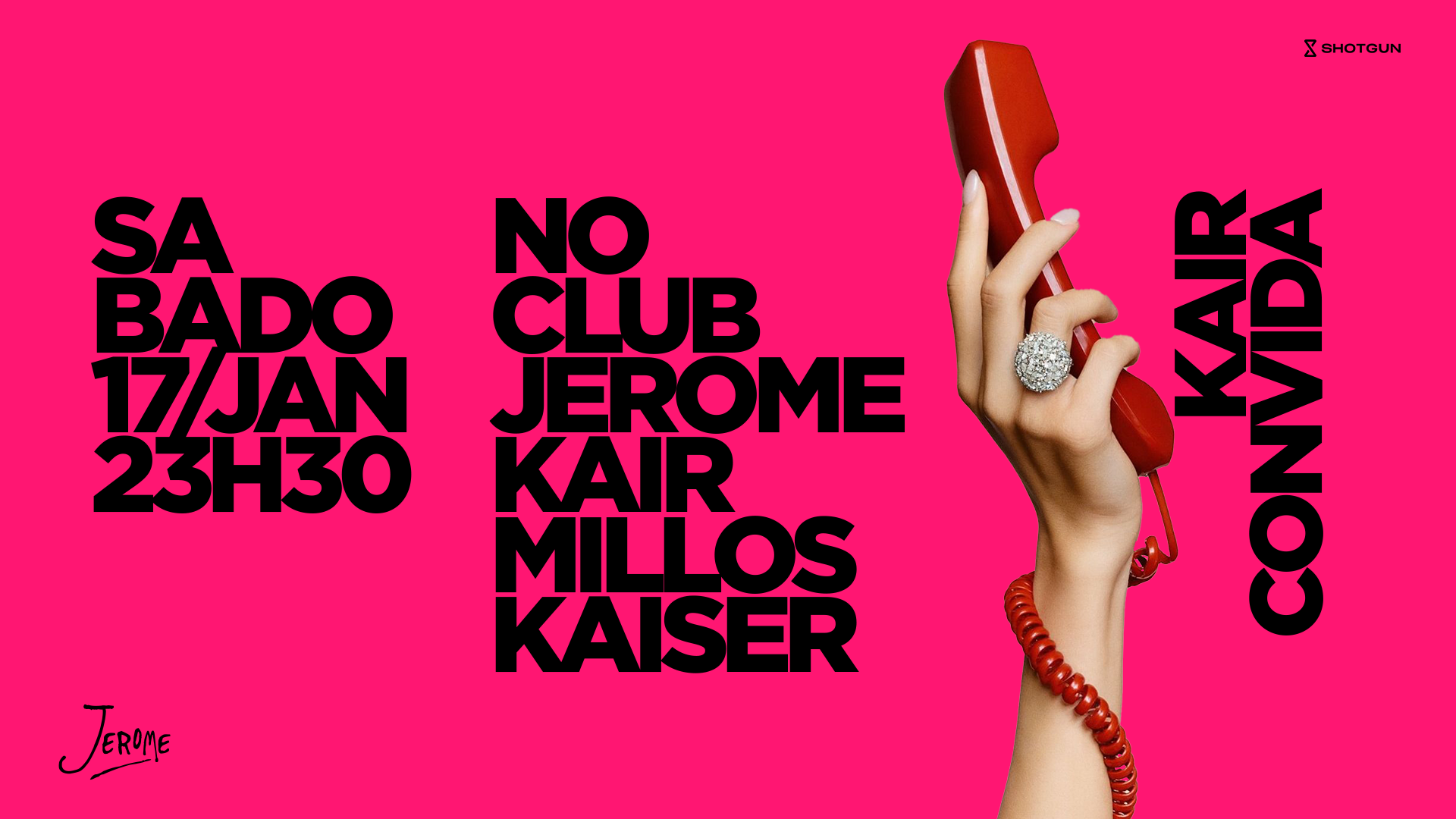 Kair Convida : Millos Kaiser @ Club Jerome