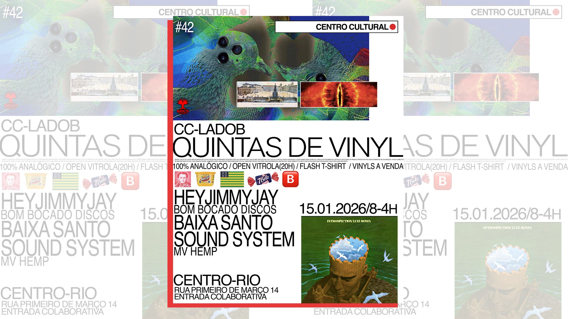 Quintas De Vinyl 15.01 - Heyjimmyjay+Baixa Santo Soud System