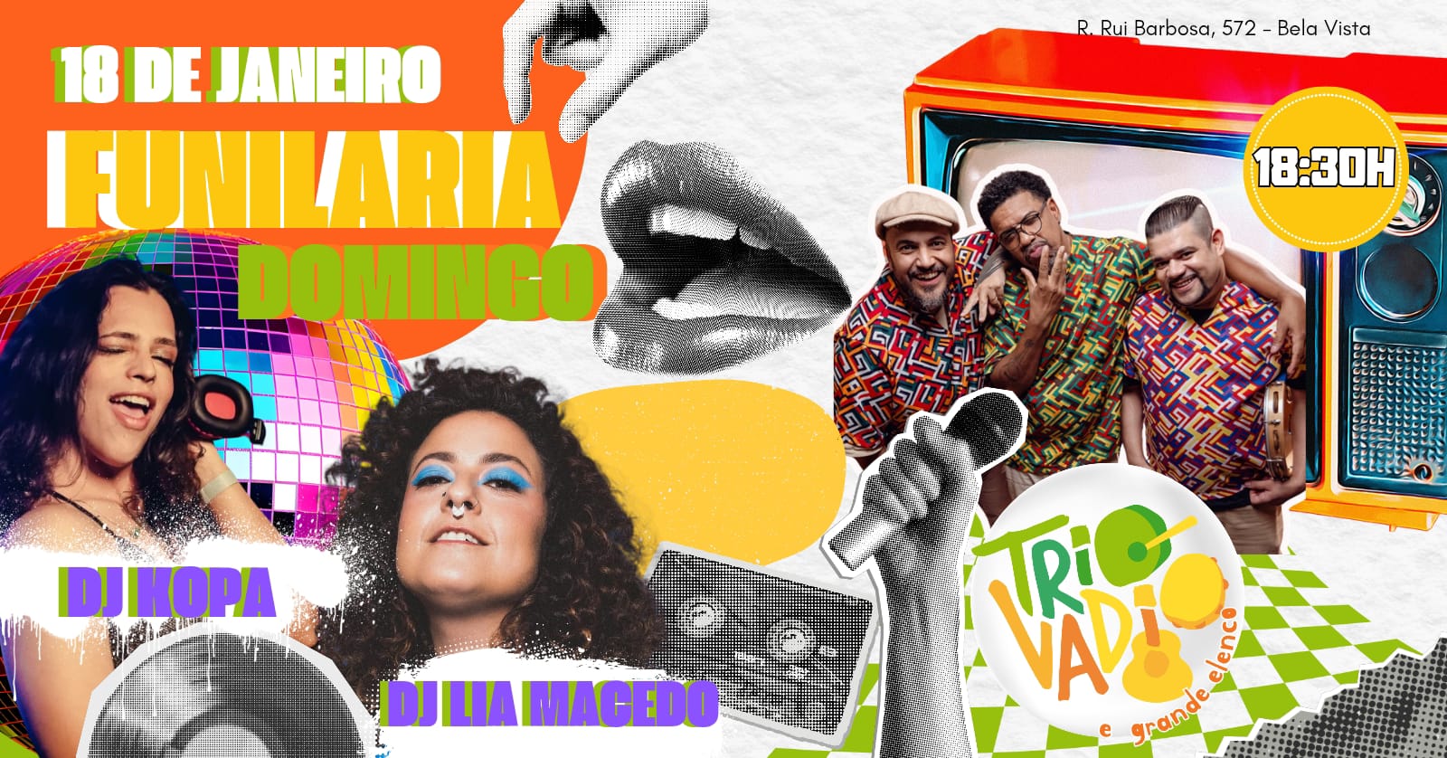 Pagode Do Trio Vadio + Djs Kopa E Lia Macedo Na Funilaria