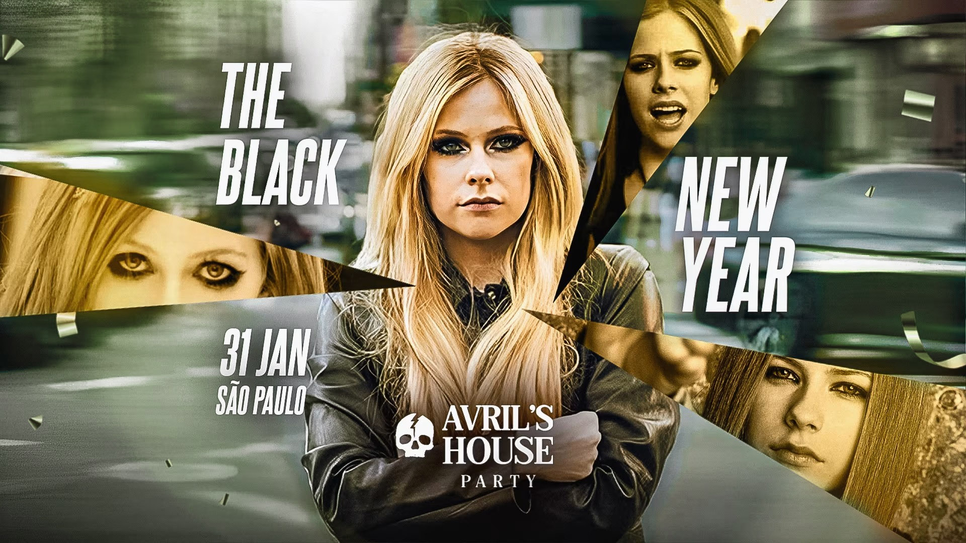 Avril's House Party 4 Edição — The Black New Year