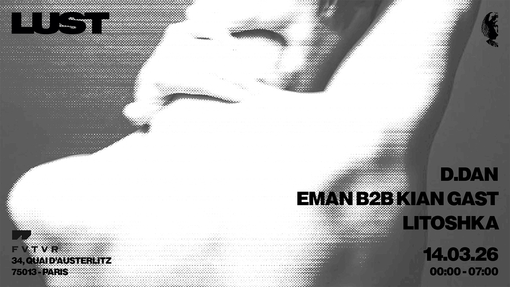 Lust - Chapter XV W/ D.Dan, Eman B2b Kian Gast, Litoshka, Paris