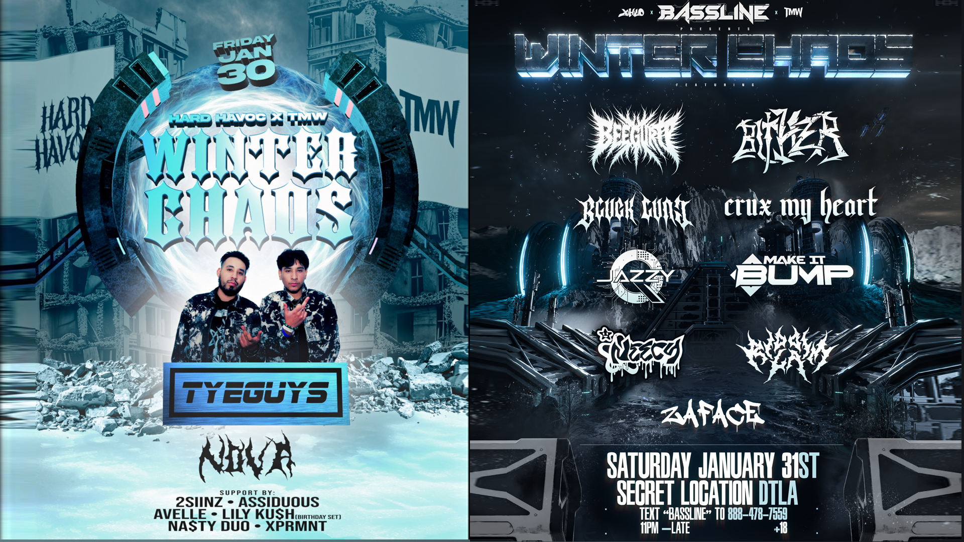 Hard Havoc X Tmw Present: Winter Chaos, Los Angeles · Shotgun Tickets