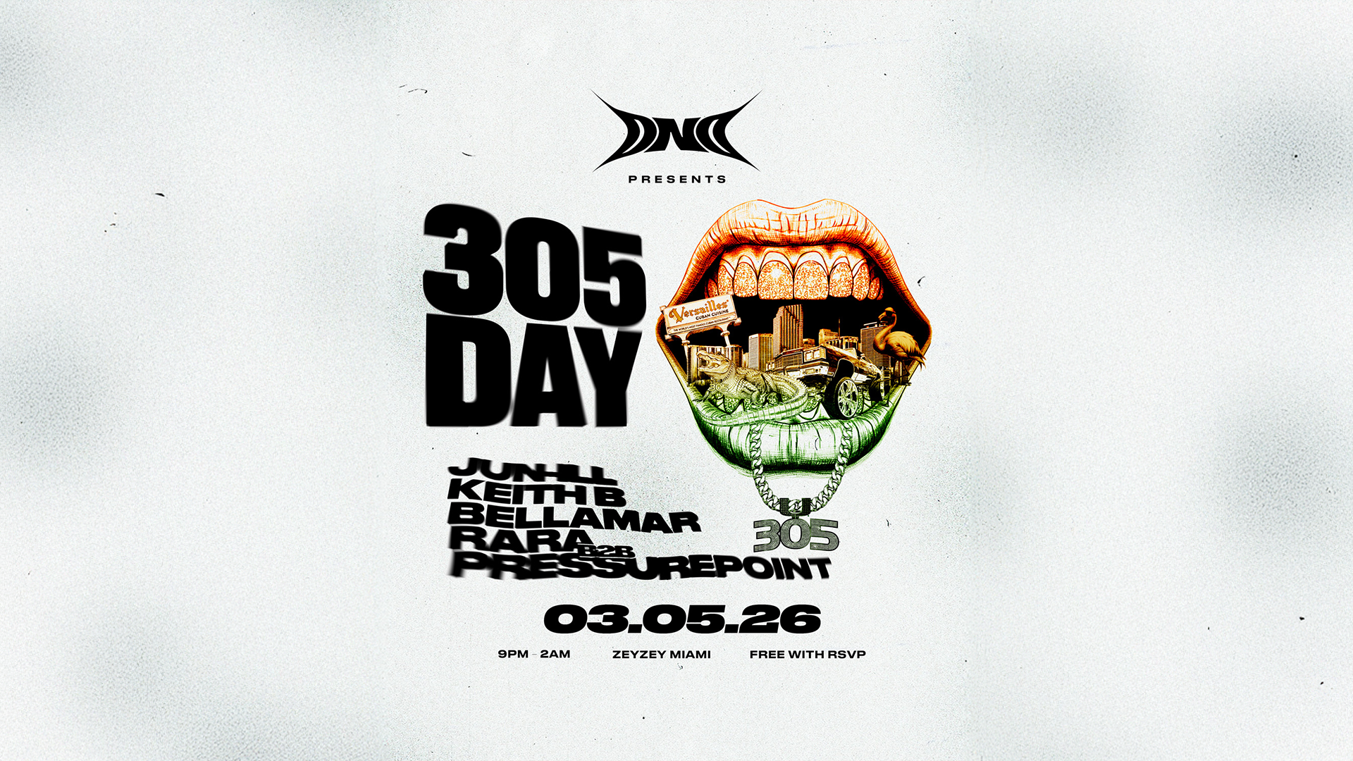 Jun-Ill, Keith B, Rara, Bellamar & More (Free Entry), Miami