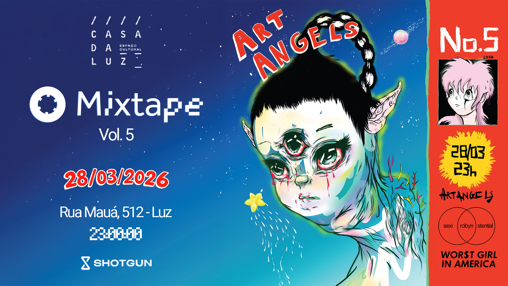 Mixtape Vol. 5 | Art Angels — Edição De Aniversário