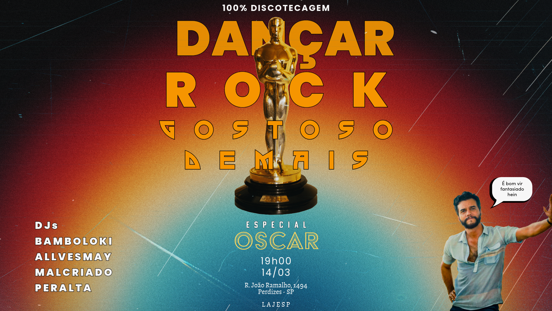 Dançar Rock Gostoso Demais - Especial Oscar