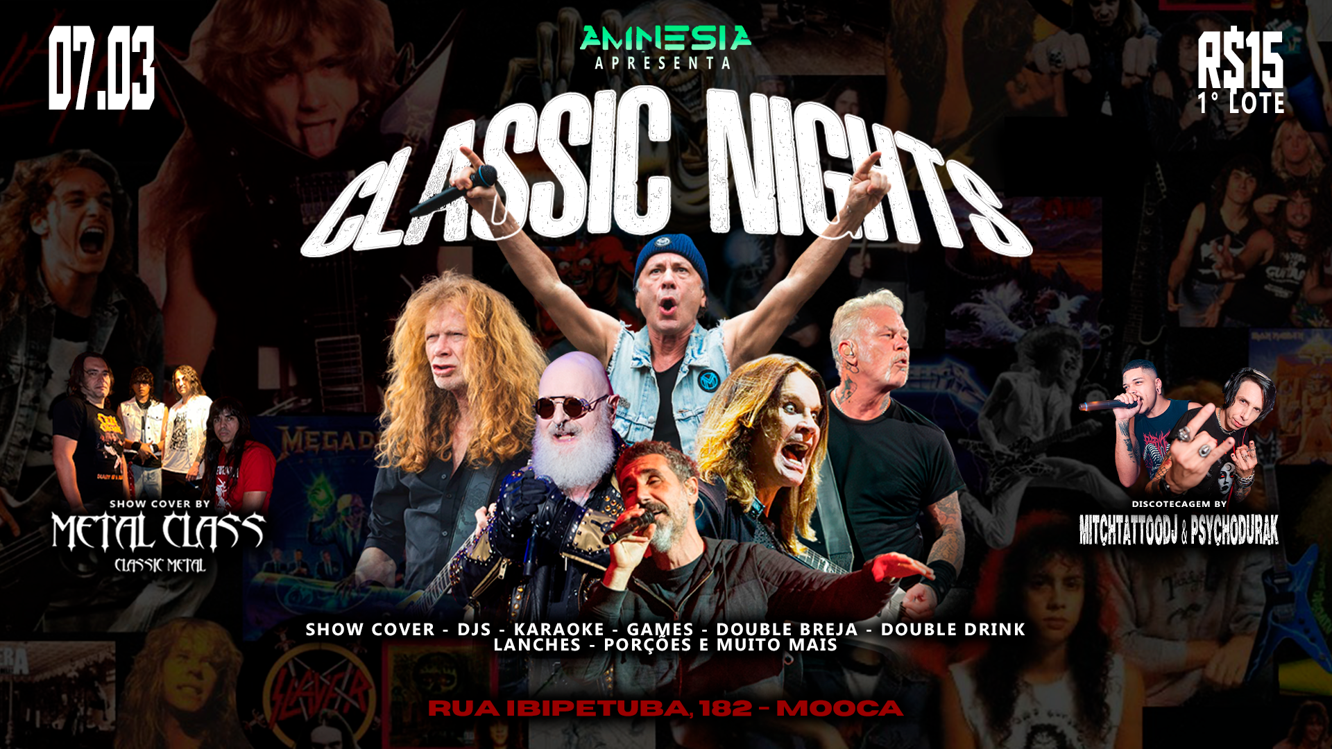 Classic Nights No Amnesia Rock Bar