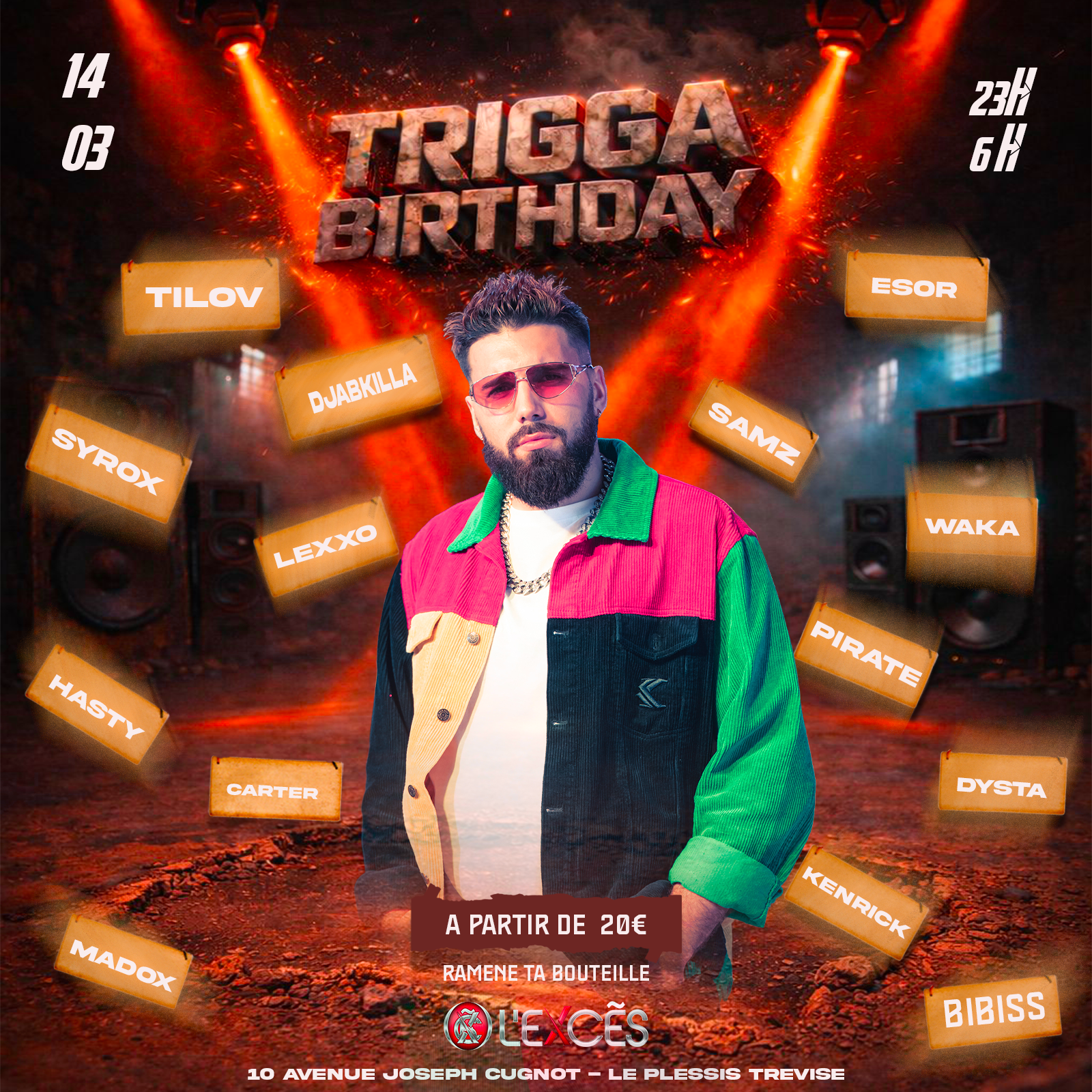 Dj Trigga Birthday - Edition Sound Système - 15ans De Dj, Le