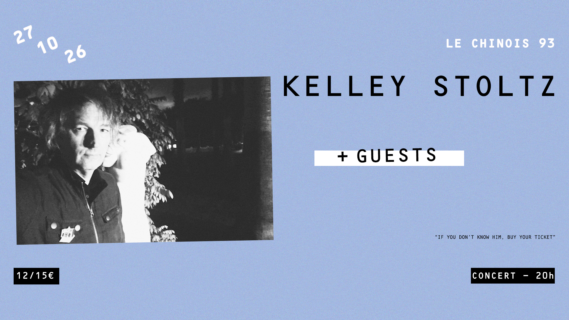 Kelley Stoltz (Us) + Guests
