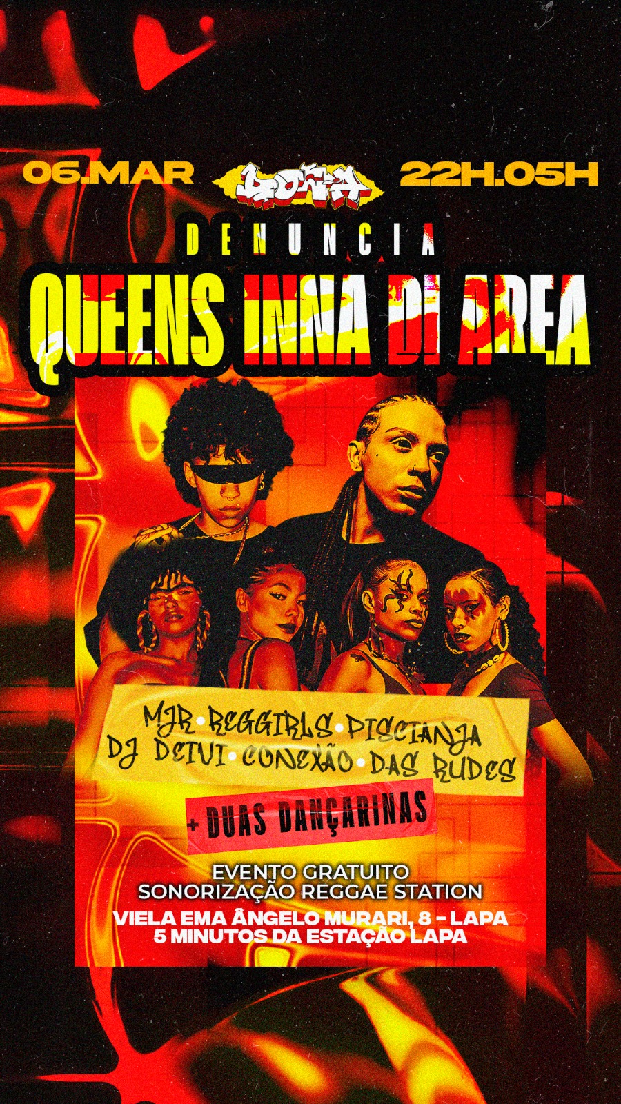 Denuncia Queens Inna DI Area