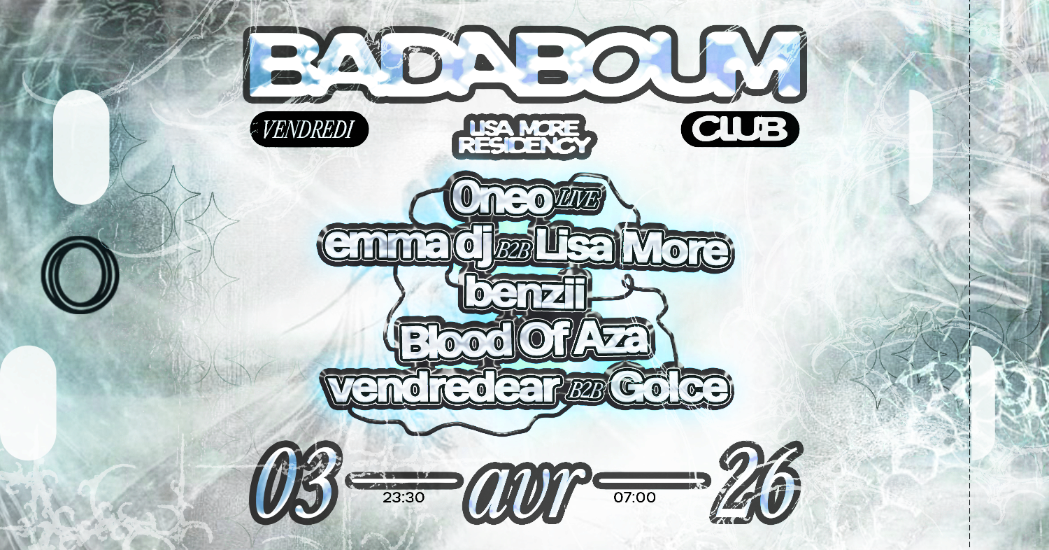 Club — Lisa More Residency: 0neo (live), emma dj and more