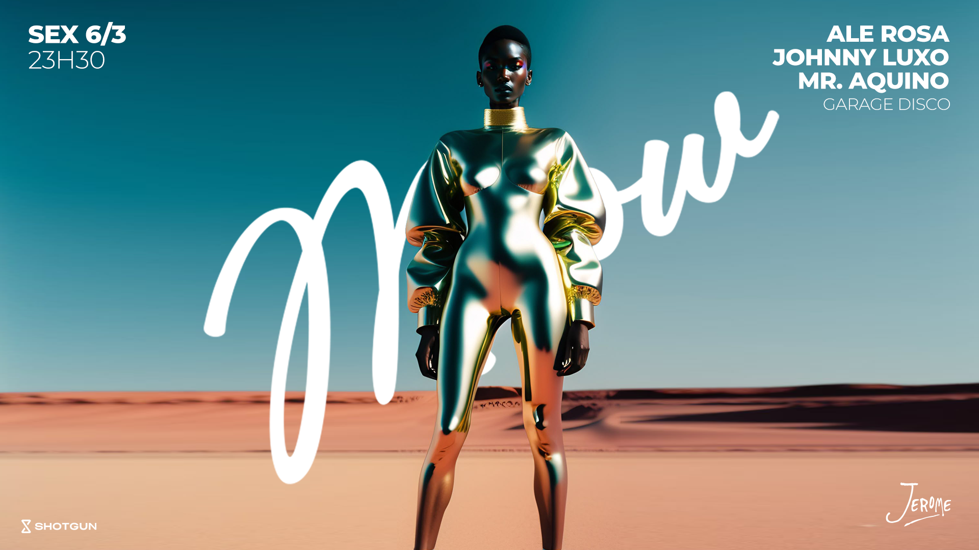 Meow W/ Johnny Luxo, Mr. Aquino (Garage Disco) E Ale Rosa