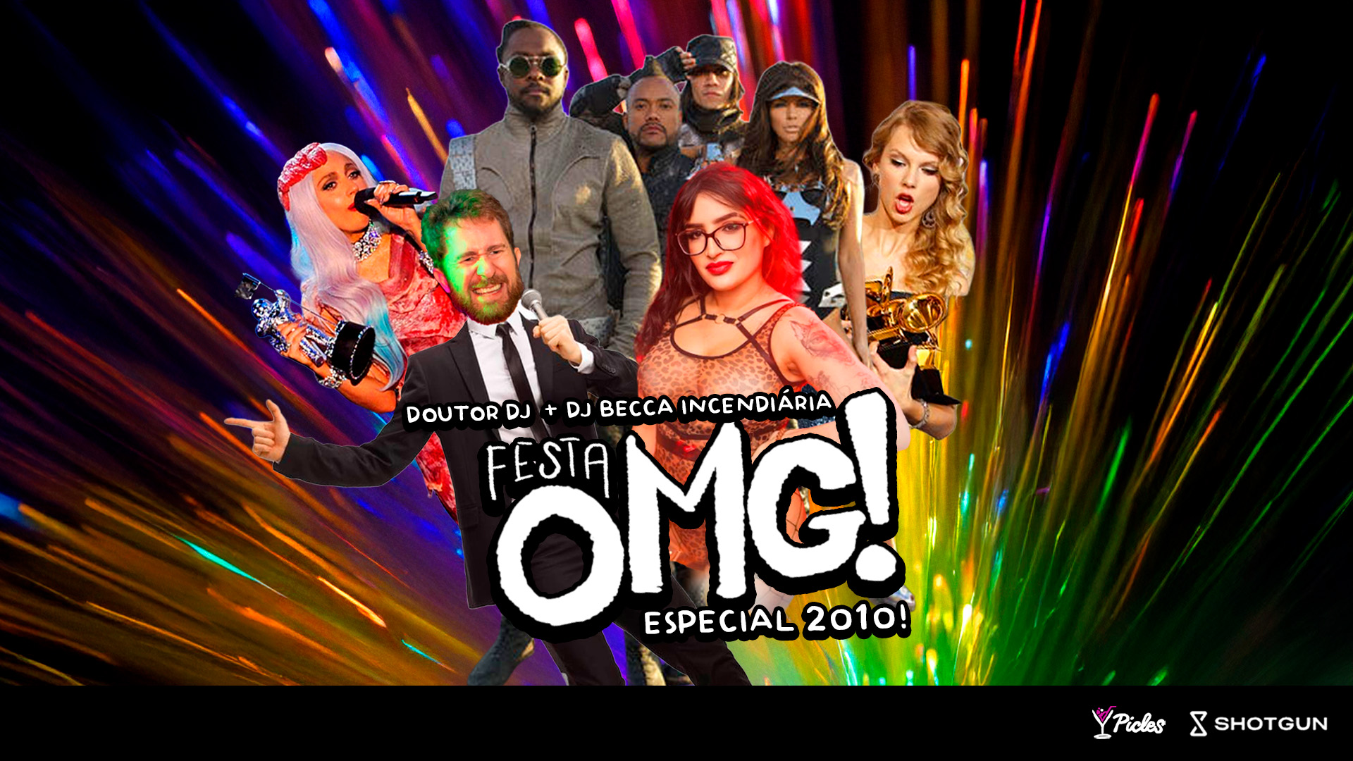 2010s + Funks Doutor Dj + Becca Incendiária - Festa Omg!