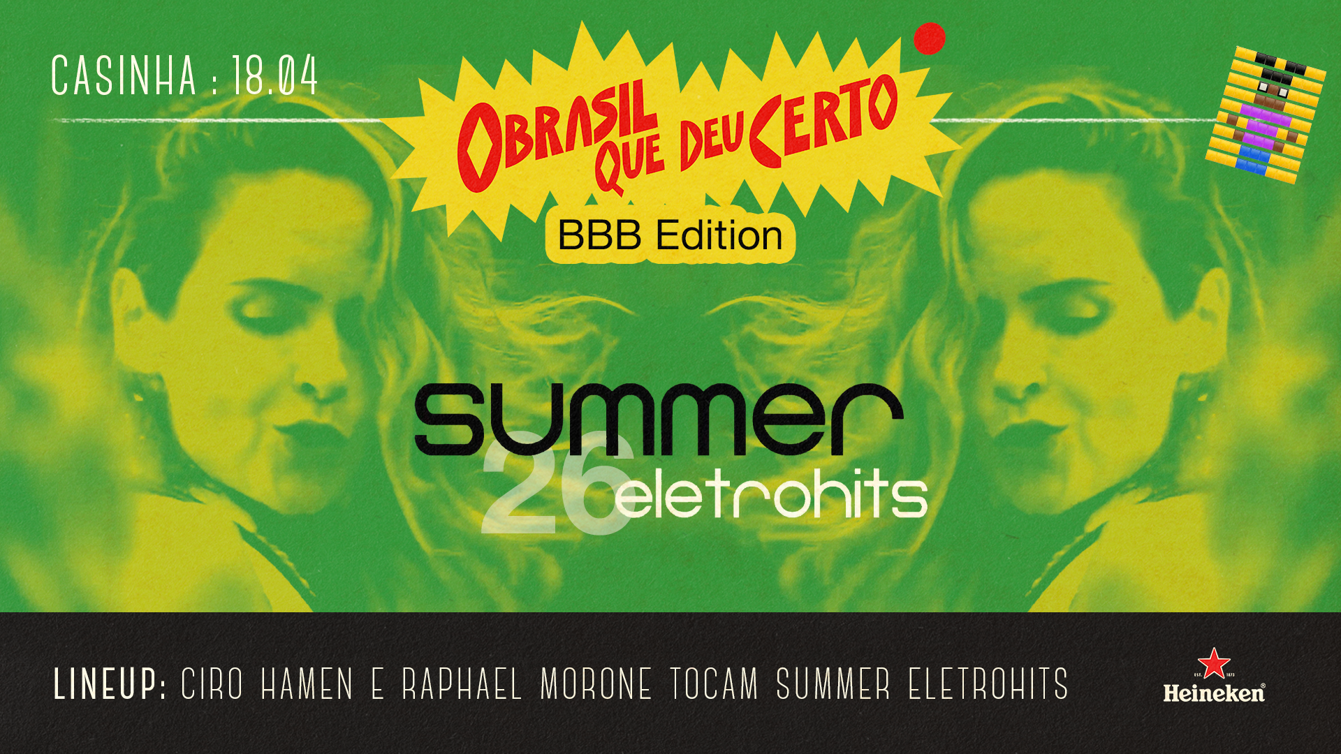 O Brasil Que Deu Certo Bbb Edition Na Casinha