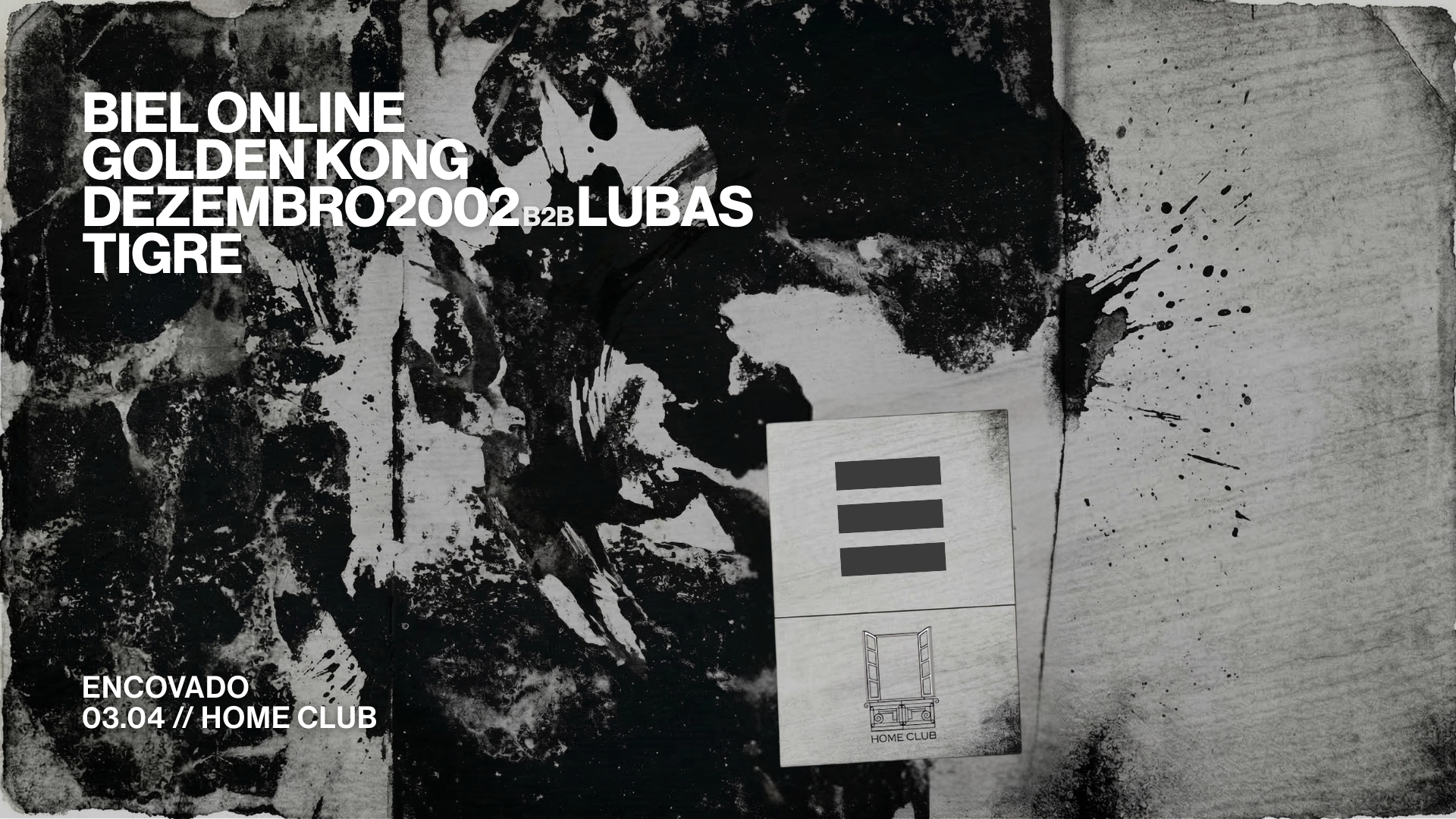 Encovado | 03.04 @ Home Club